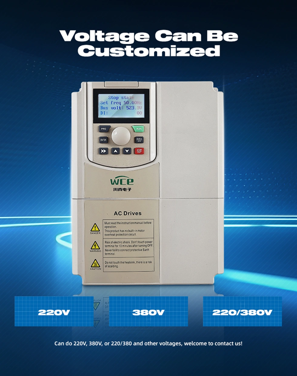 11KW Variable Frequency Drive for Pump