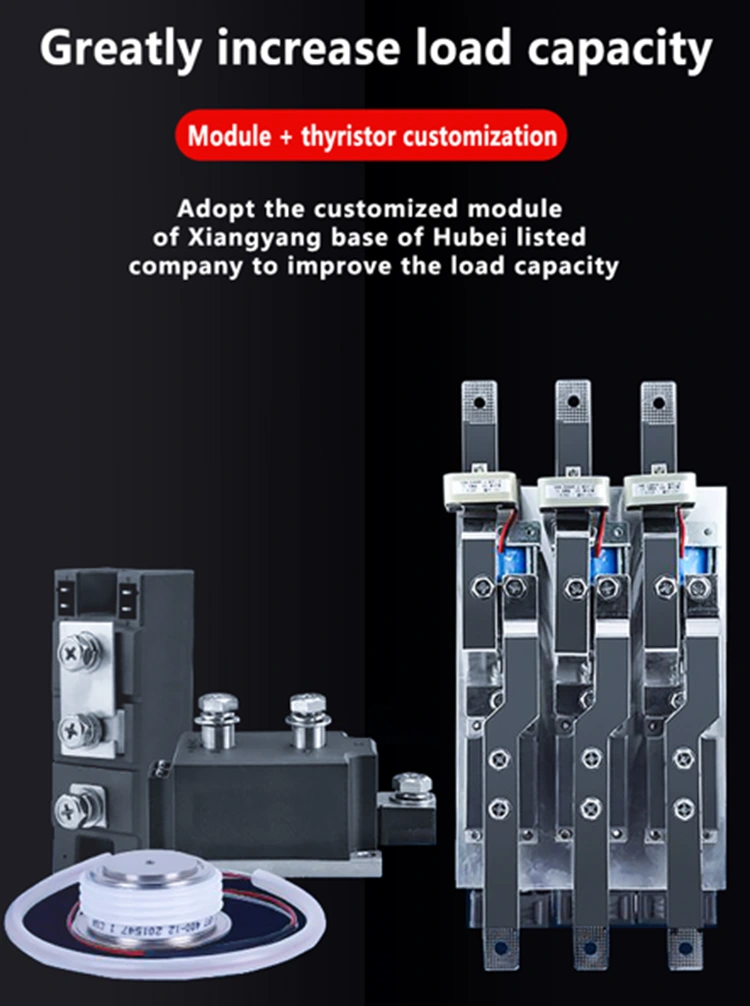 3 phase 440V Built in Bypass Soft Starter 160KW